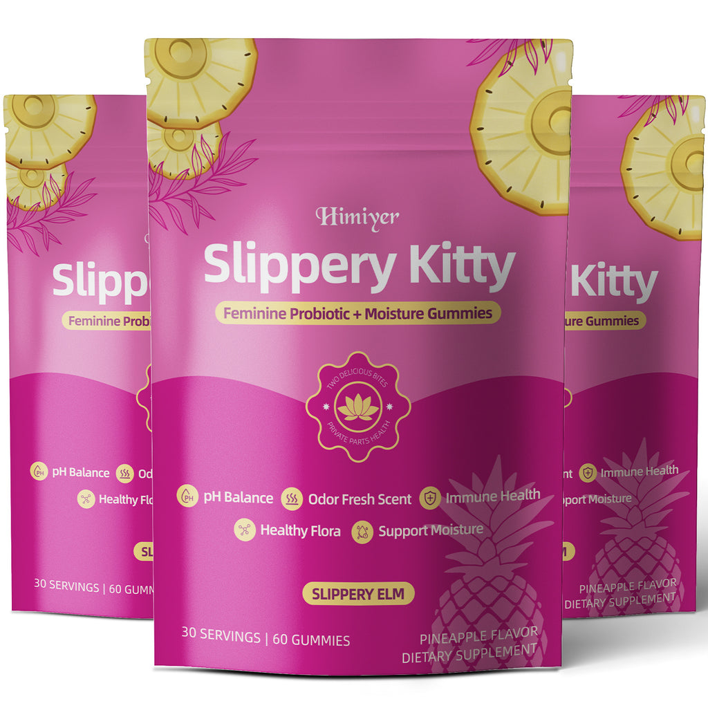 2026 new womens probiotic gummies slippery elm ph balance