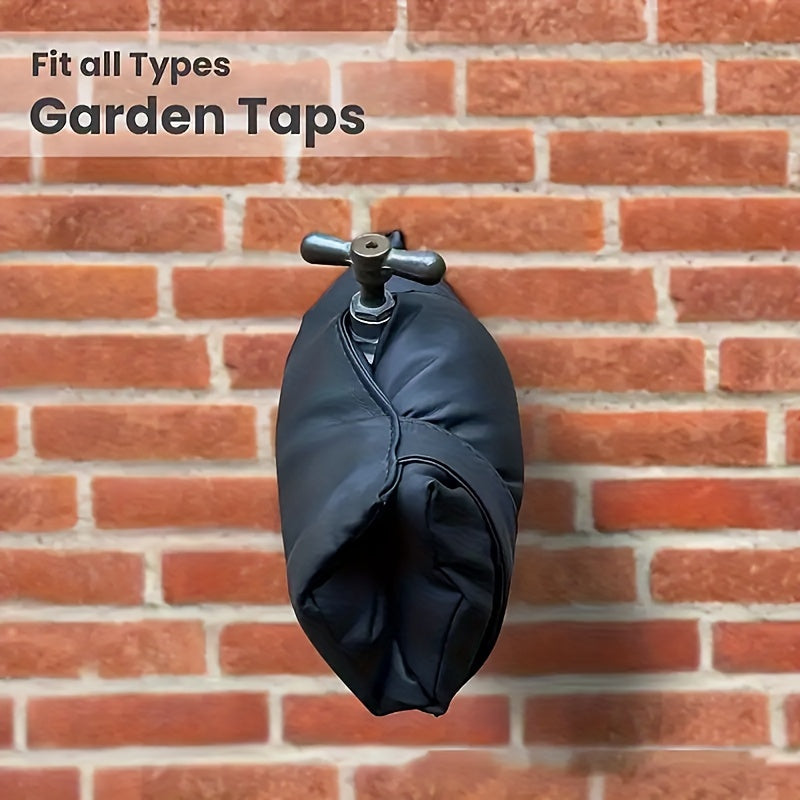 2pcs outdoor faucet protective covers anti freezing winter