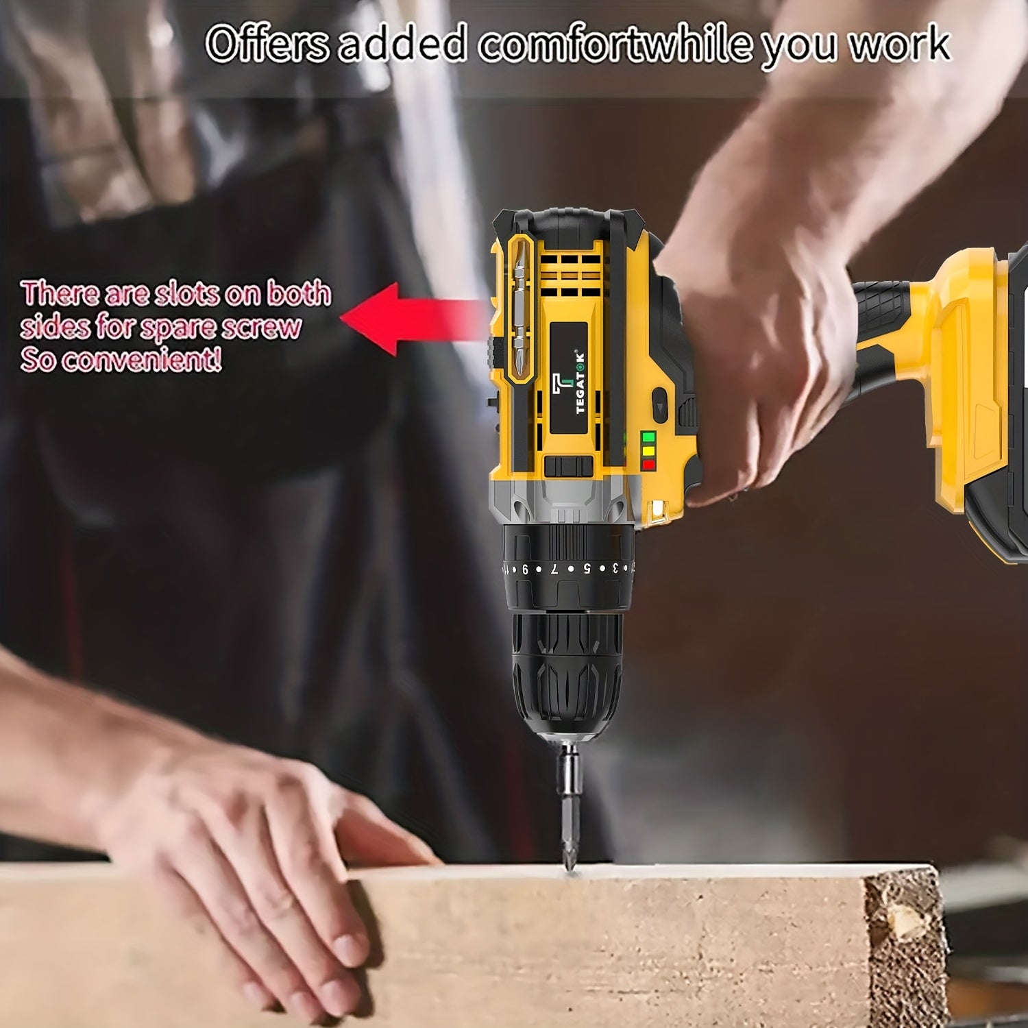 20v 58 136pcs 147pcs cordless impact drill kit 20