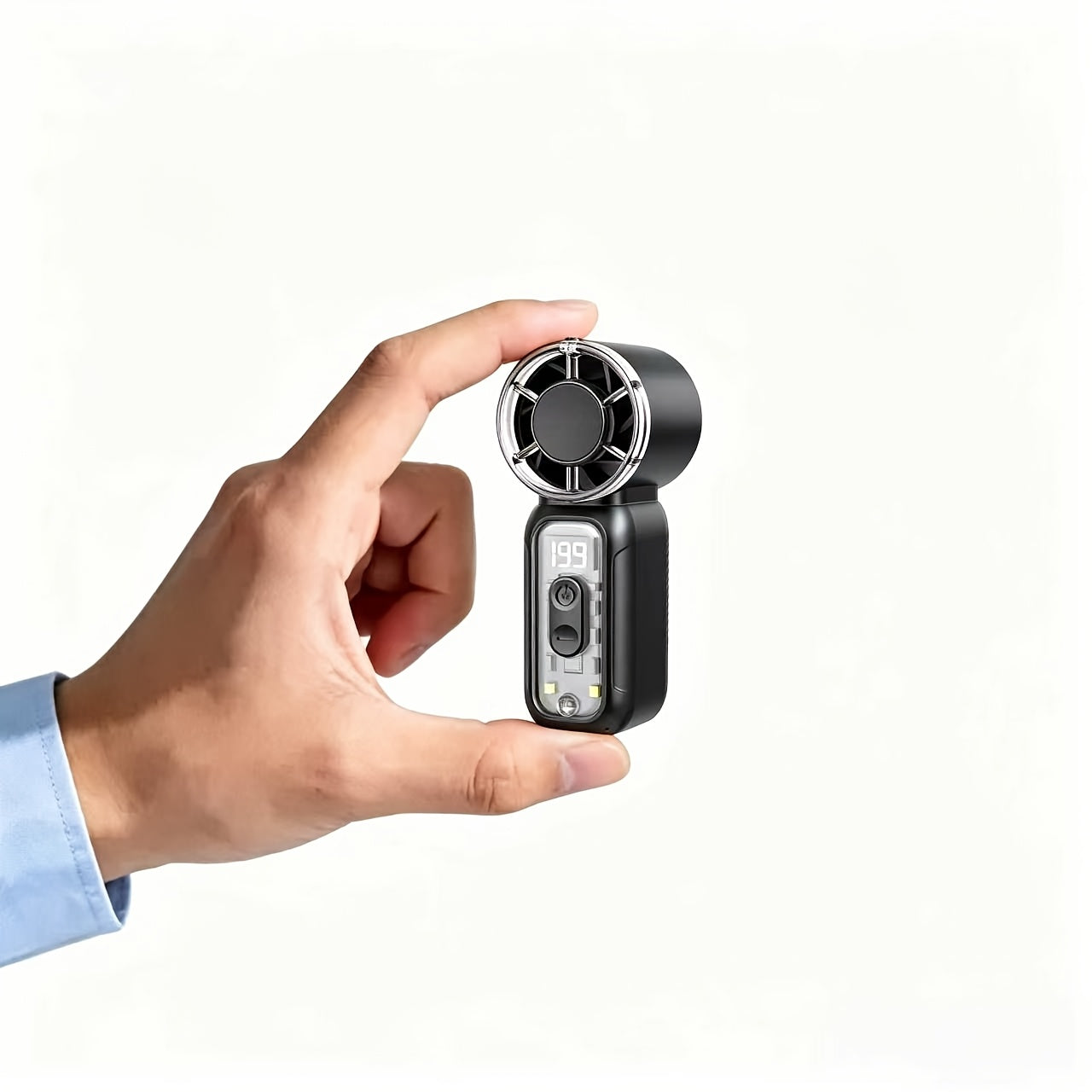 portable handheld mini fan usb rechargeable 199 level