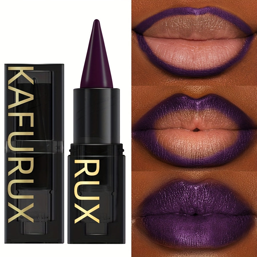 long lasting purple lipstick high pigmentation color