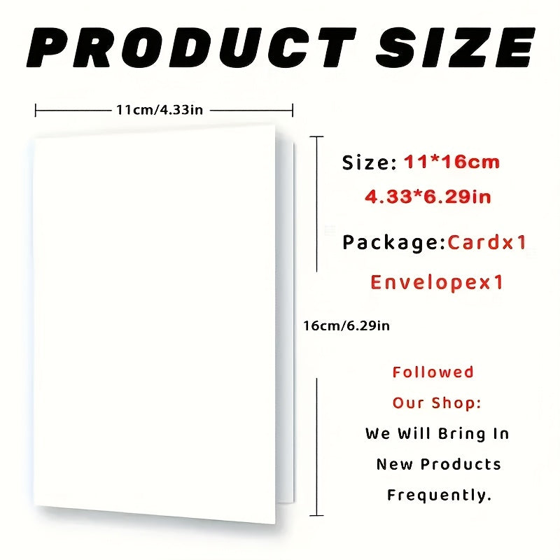1pc 2pcs 3pcs fun birthday cards envelopes suitable anyone