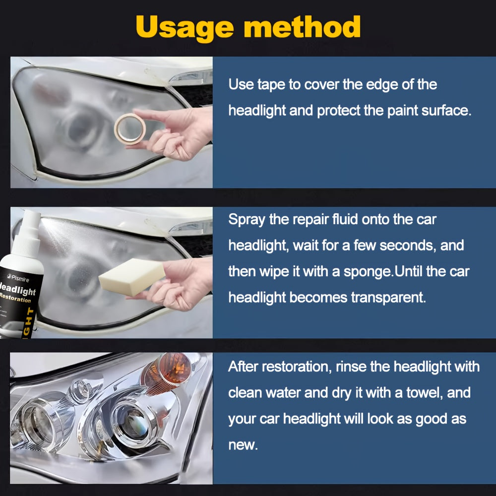 headlight restoration kit advanced ceramic coating car