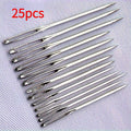 25 large eye hand sewing needles   extra large eye